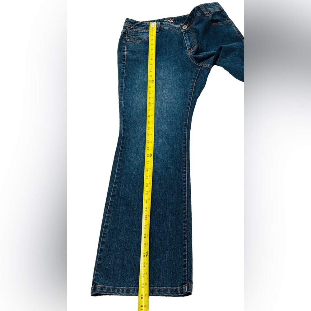 Style & Co Flared Jeans, Size 10, Blue Denim - Picture 9 of 9